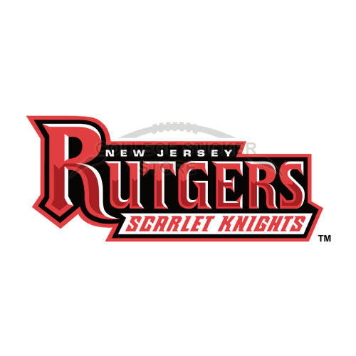 Homemade Rutgers Scarlet Knights Iron-on Transfers (Wall Stickers)NO.6040